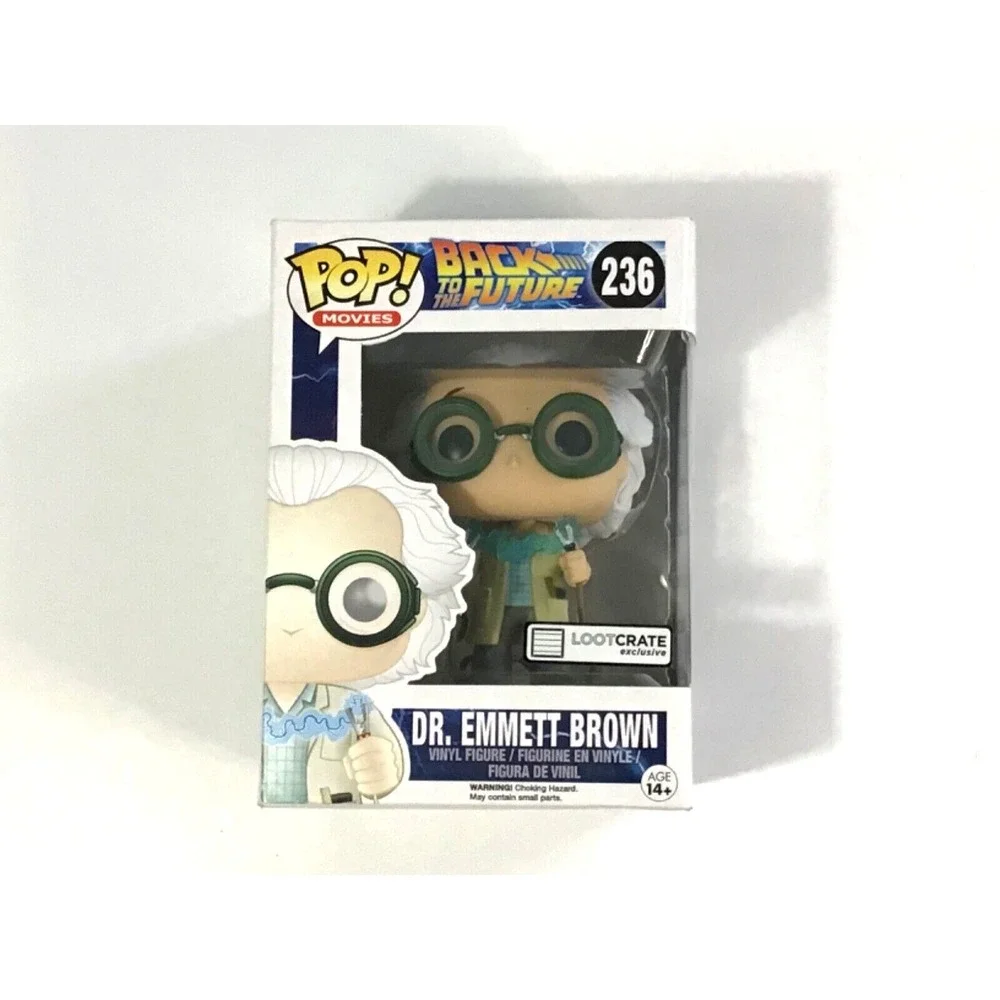 Funko Pop Brand New Collectable Dr. Emmett‎ Brown 236 Back To The Future
